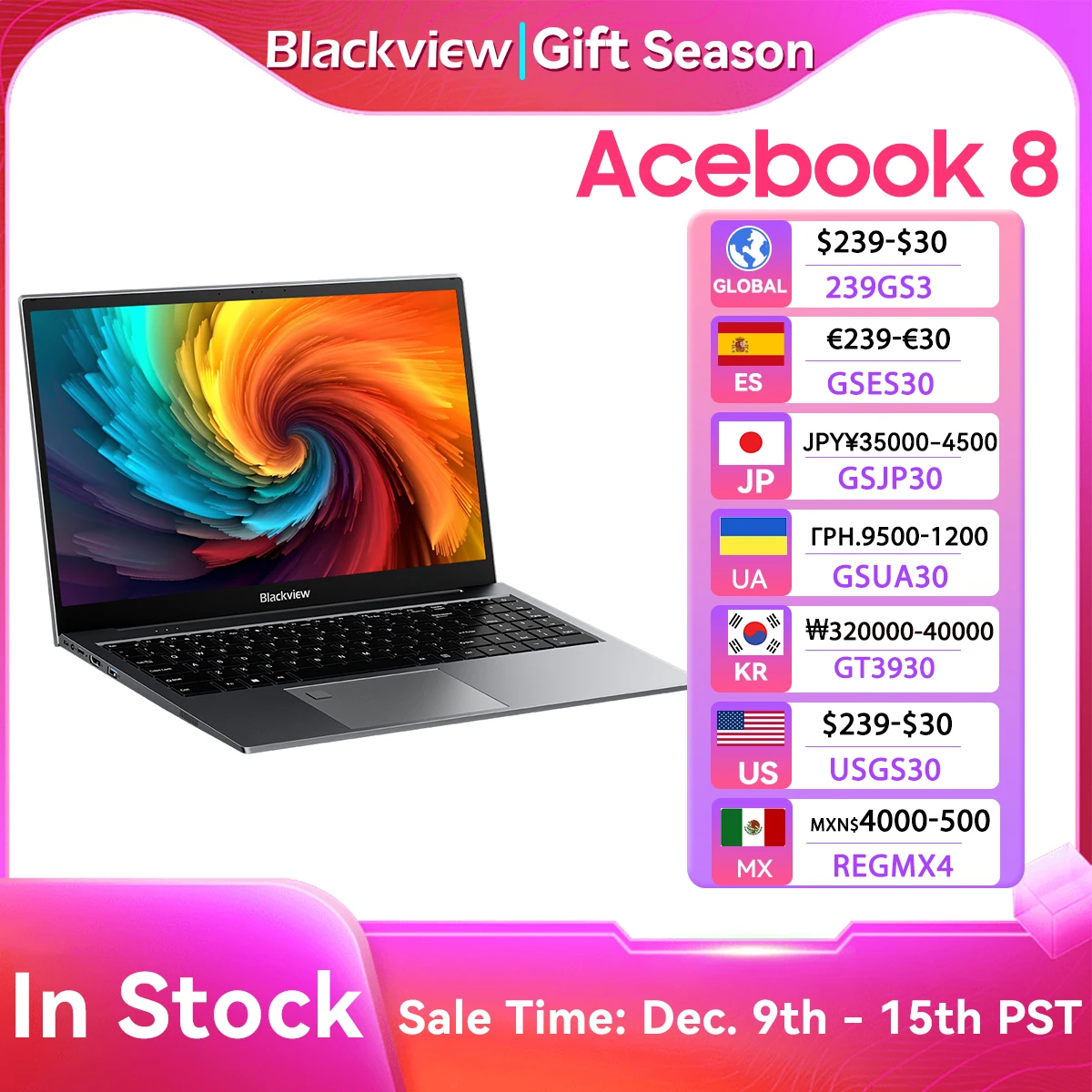 Blackview Acebook 8 Laptop 15.6\'\'  Win 11 12th Gen Intel Core N97 processor 16GB DDR4 512GB SSD 5000mAh Battery with 36W Charge