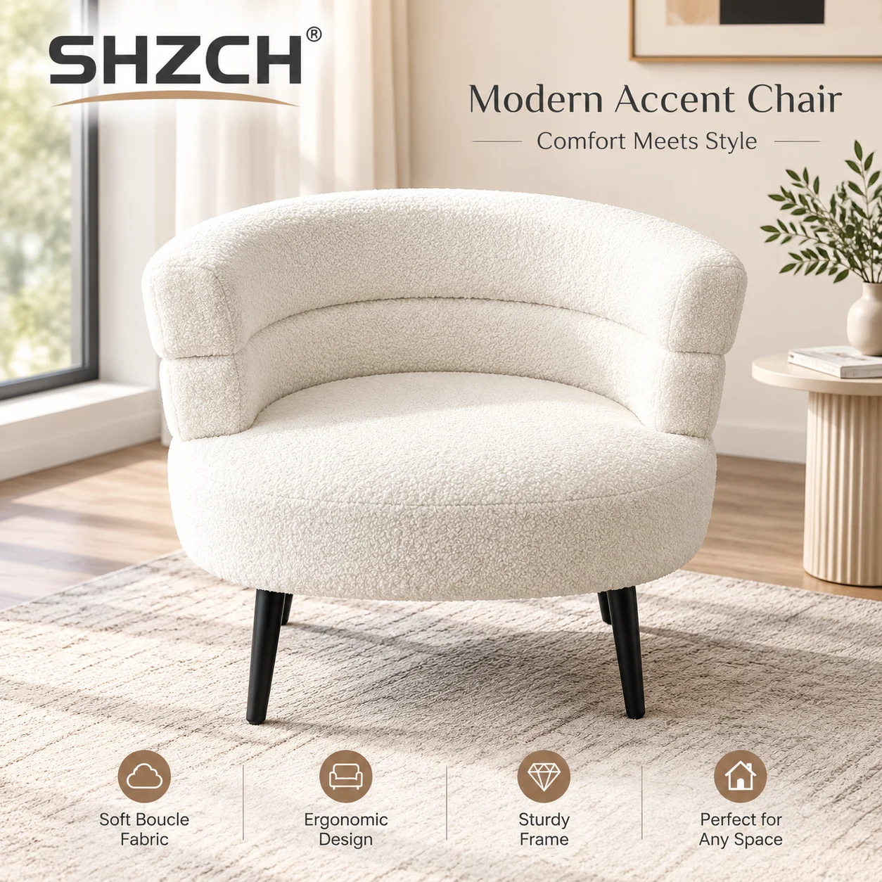 Comfortable Lazy Sofa Chair Dressing Room Vanity Chair Special Nail Salon Customer Chair with Thick Padding