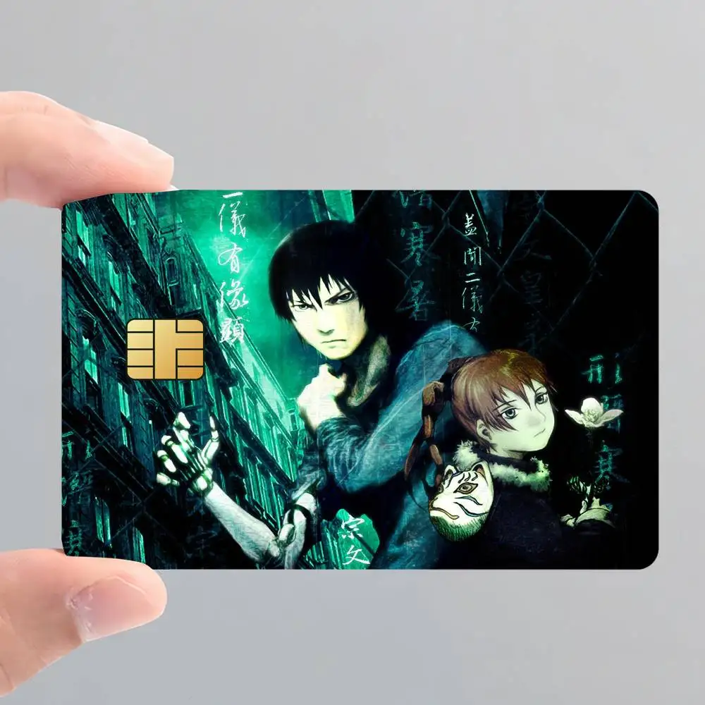 Anime T-TexhnolyzES-S Card Stickers for Bank Access Protective Waterproof Film Cover Sticker Surprise Gift