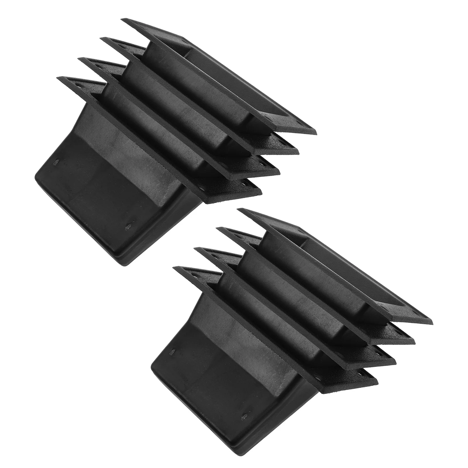 

8Pcs Black Speaker Handle Heavy Duty Lift Pull Handle for Audio Equipment Case Hardware Replacement Easy Install Strong Hold