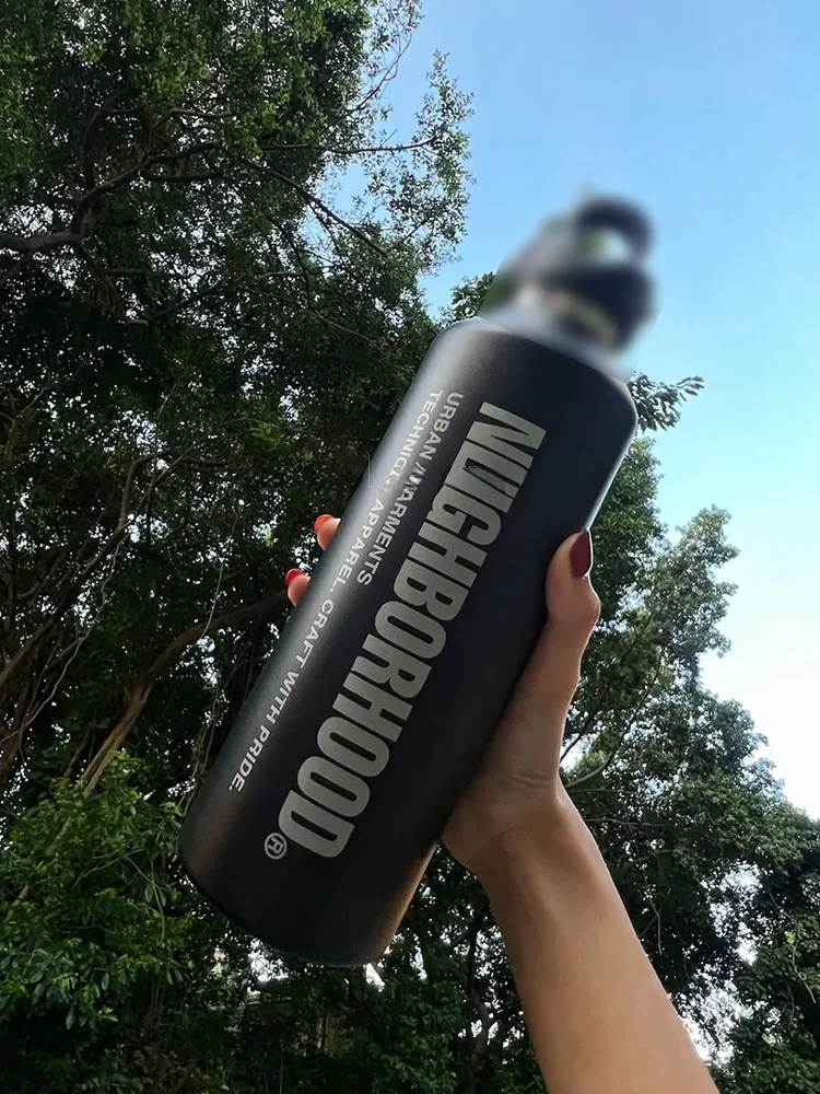 Neighborhood Nbhd Outdoor Camping Tactical Fitness Portable Twist-Free Cover Insulation Water Bottle 3