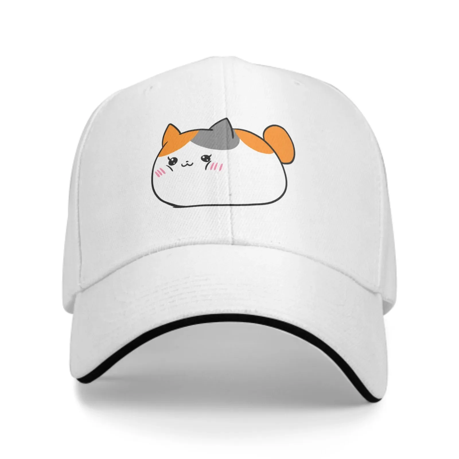 Chubby Cat New Summer Fashion Duck Tongue Cap Men's And Women's Adjustable Caps Outdoor Travel Leisure Baseball Hat