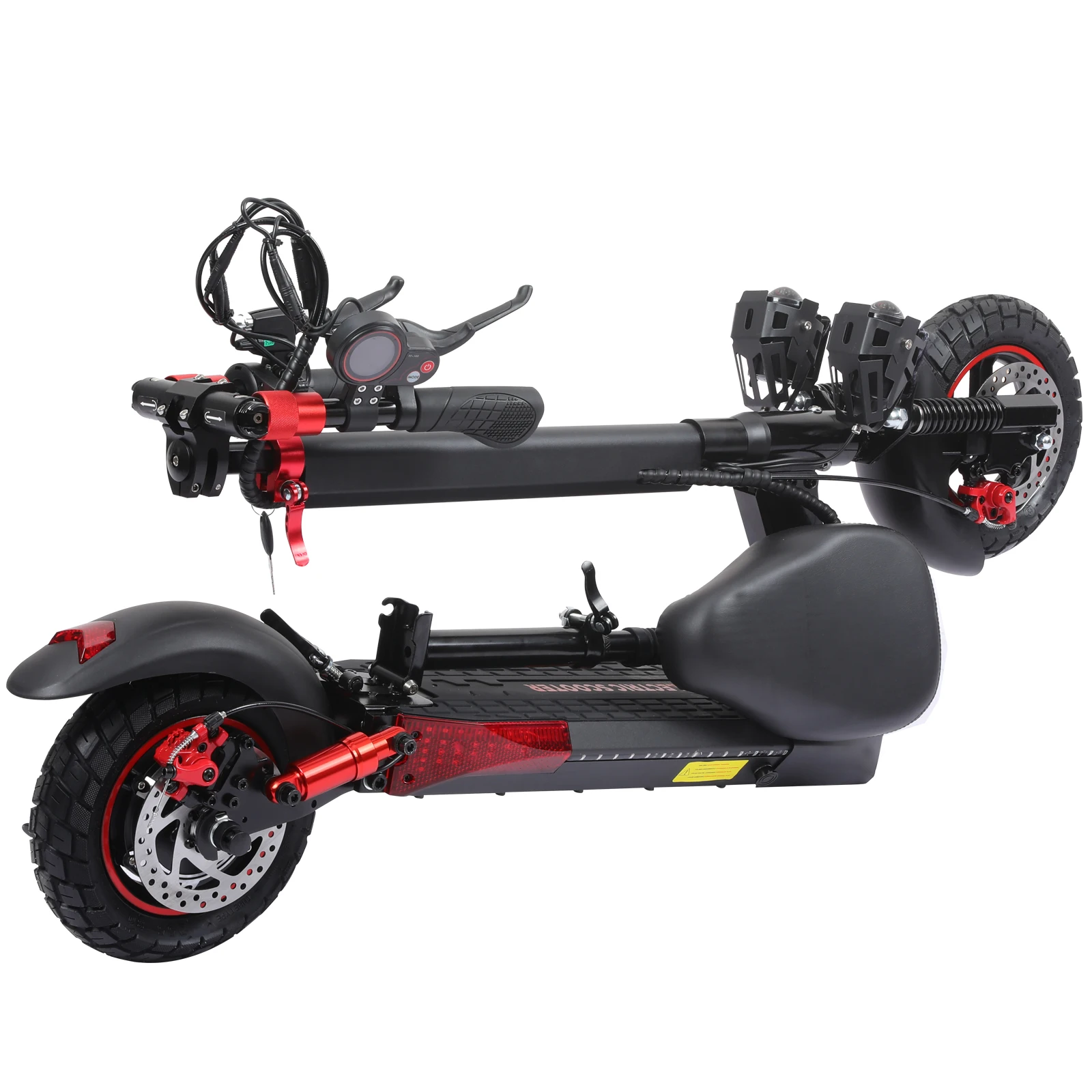 FREEBOY J01 Elektroroller für Erwachsene 48V15Ah Stadtpendler E-Scooter 10-Zoll Offroad-Luftreifen Faltbarer E-Scooter – Detail 11