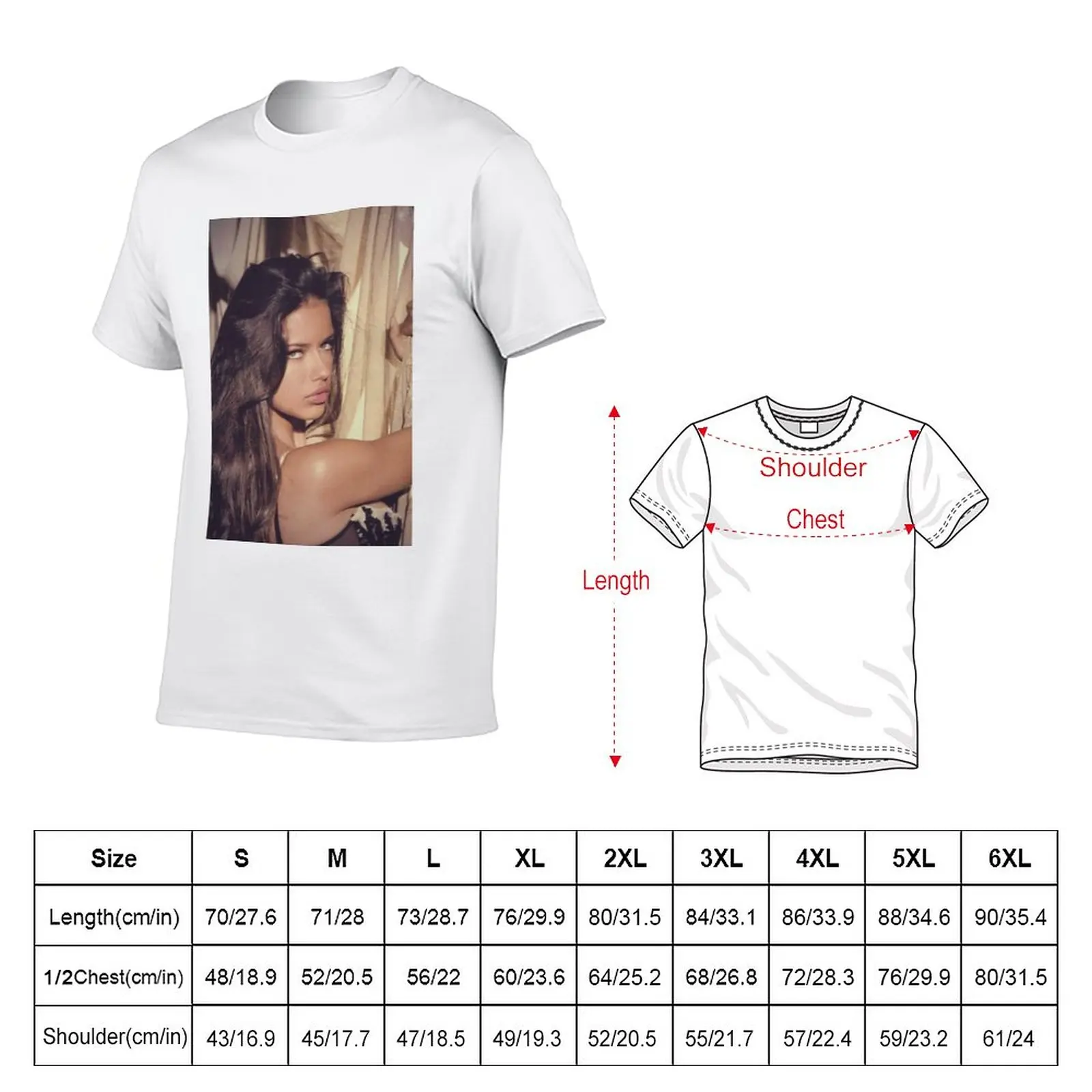 New Adriana Lima T-Shirt shirts graphic tees custom t shirts mens white t shirts