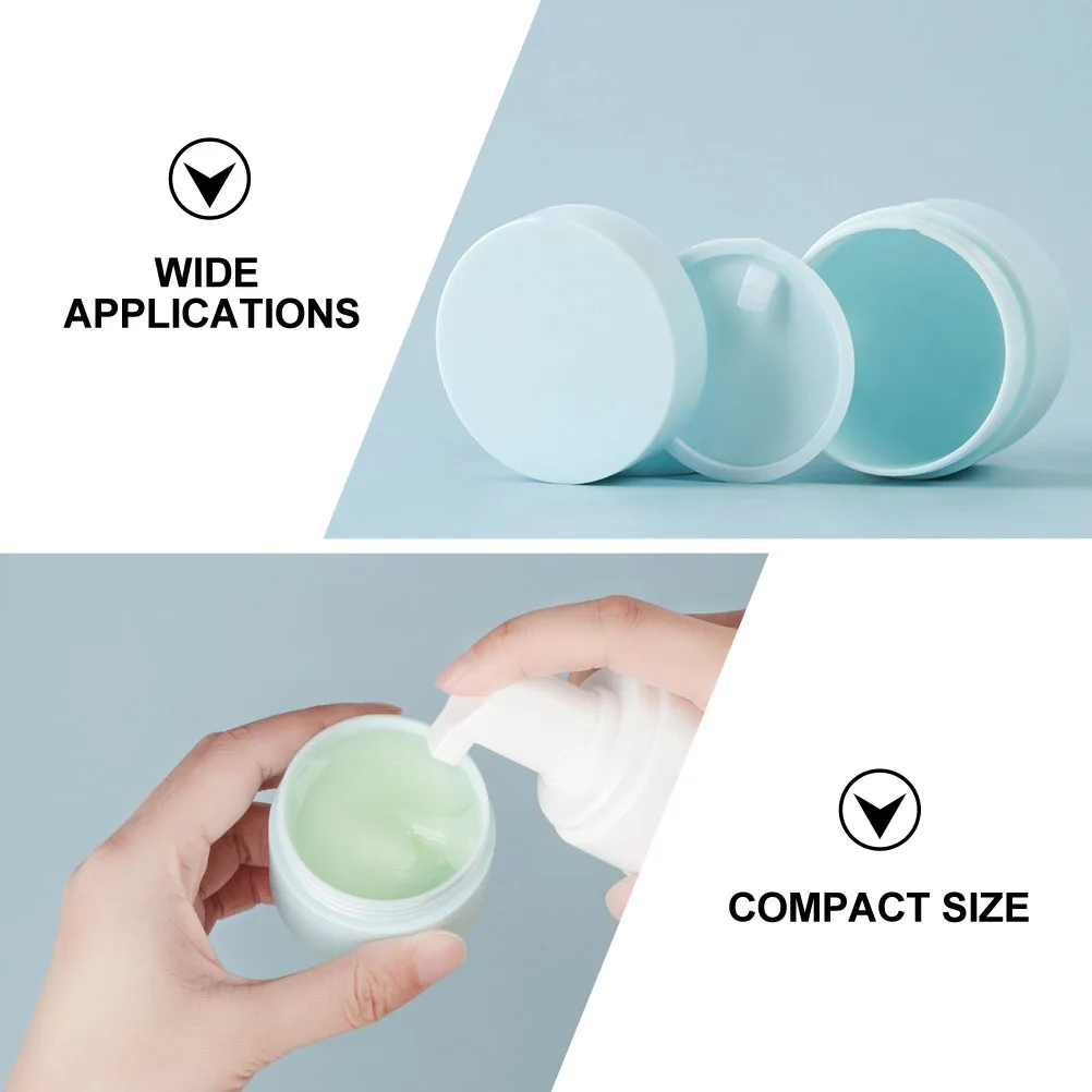 

8pcs Travel Containers Portable Lightweight Plastic Jars Refillable LeakProof For Lotion Cream Baby Small Bottle