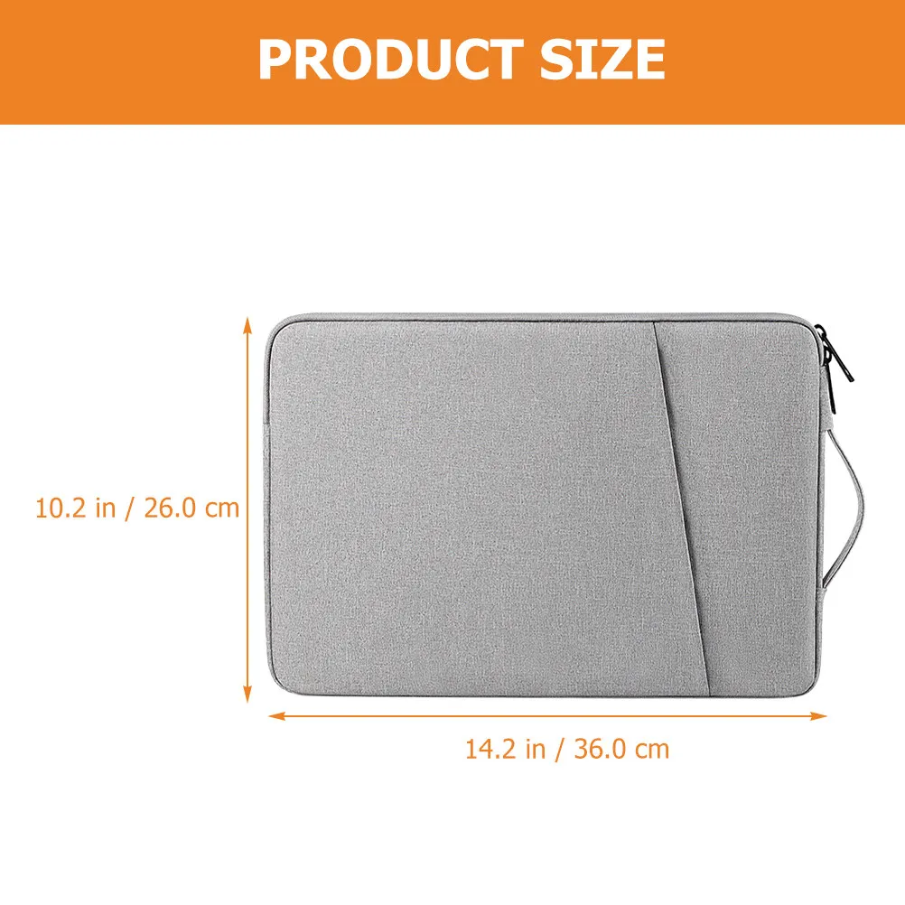 13.3 Inch Laptop Sleeve Slim Lightweight Fleece Lined Shock Absorbing Protective Case for Pro Travel