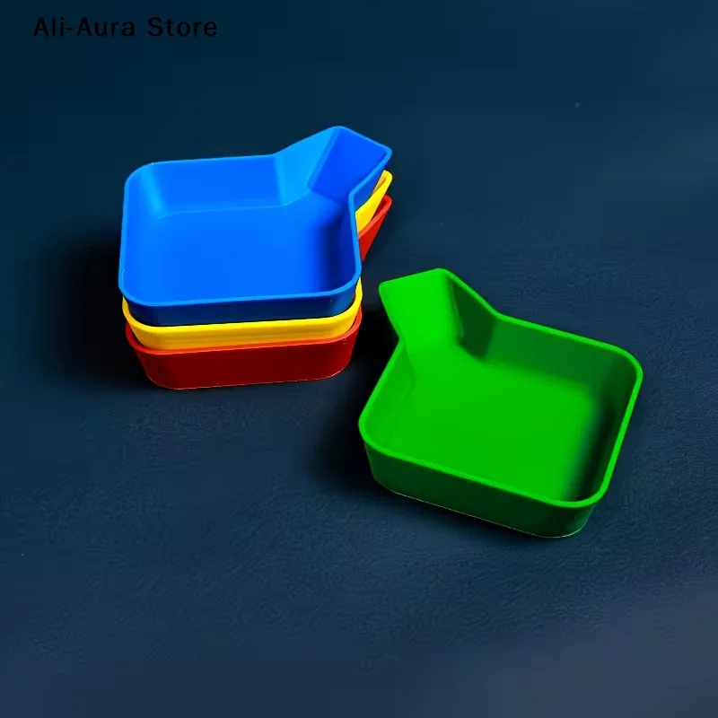 2/4Pcs Colorful Game Chip Trays Game Component Stands Game Coins Storage Tray Home Sorting Tray Portable Home Storage