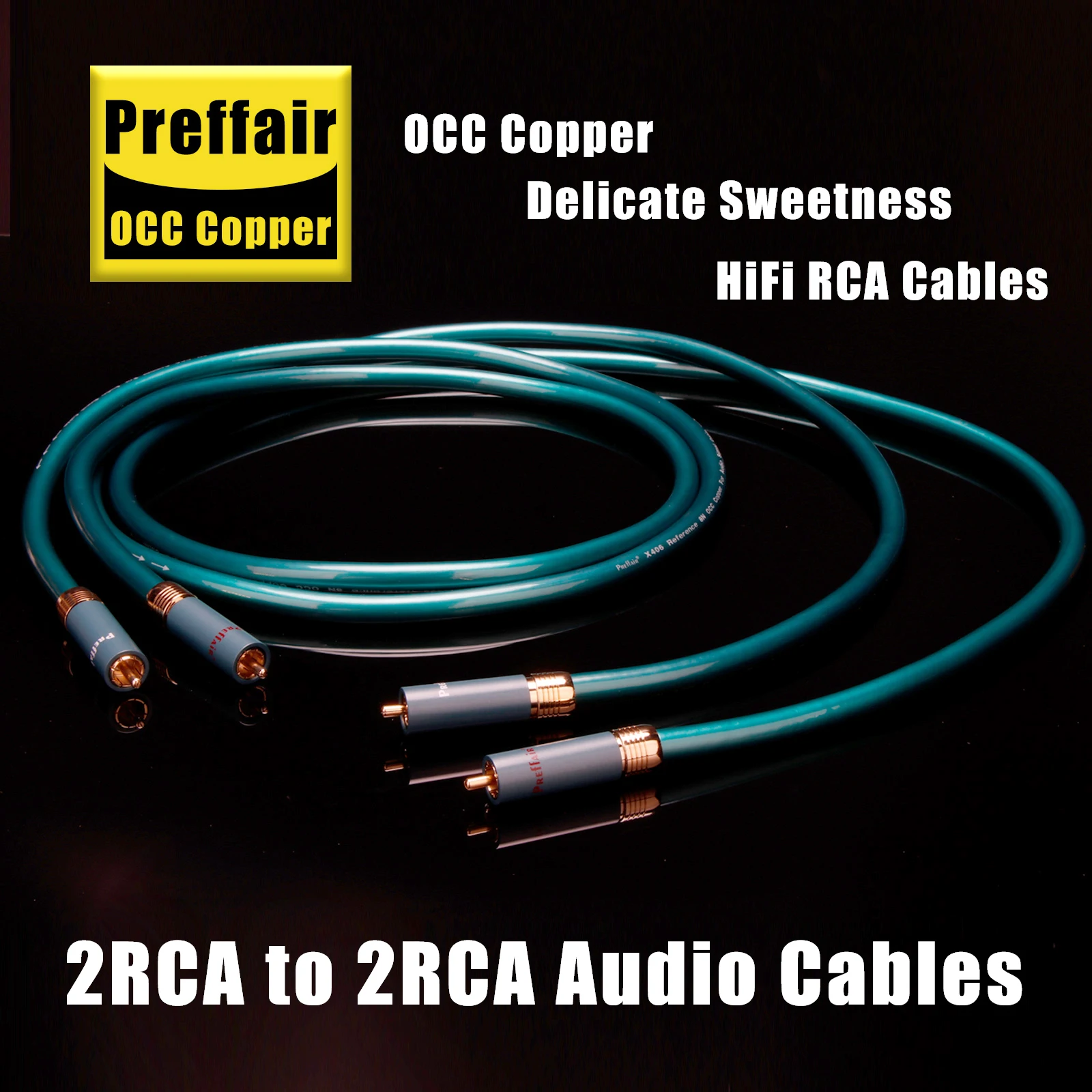 مرحبا فاي Ortofon 8N OCC كابل RCA ذكر إلى XLR ذكر ربط كابل الصوت Preamp مكبر كهربائي مشغل أقراص مضغوطة DAC
