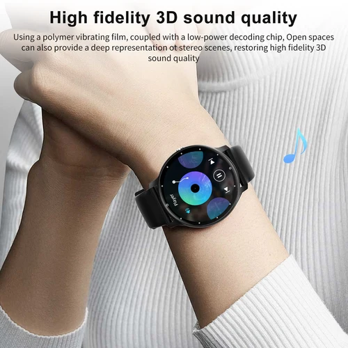 Imagen 2 del producto Reloj inteligente MISIRUN con llamada Bluetooth para hombres y mujeres, monitorización del ritmo cardíaco 24H, rastreador de actividad/deporte IP67, reloj inteligente resistente al agua, nuevo