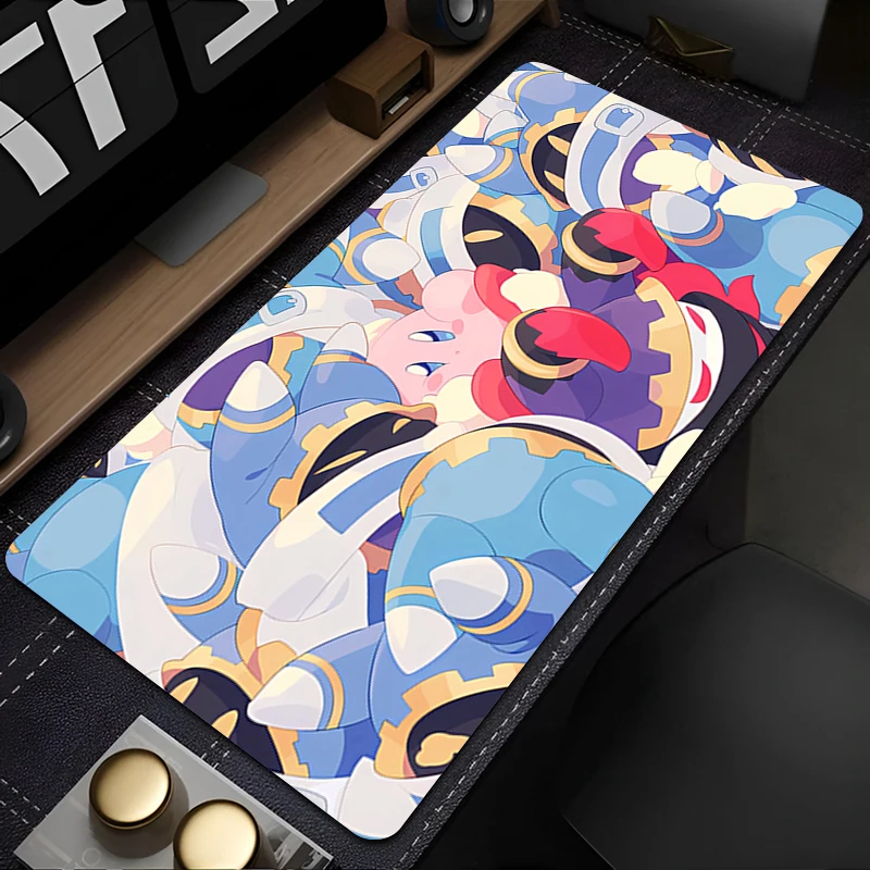 

Mouse Pad PC Accessories Keyboard Pad Office Desk Mat Anti Slip Cartoon K-Kirbys Mousepad Large Gaming Mats Rubber Extended Pad
