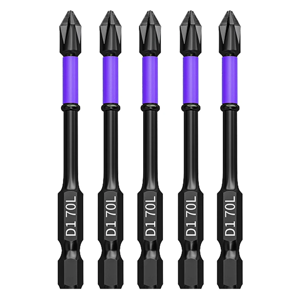 

Cross Screwdriver Head Metal High Hardness Batch Head Adjustable Length Professional Hex Bit Set for Electric Screwdriver/Drill