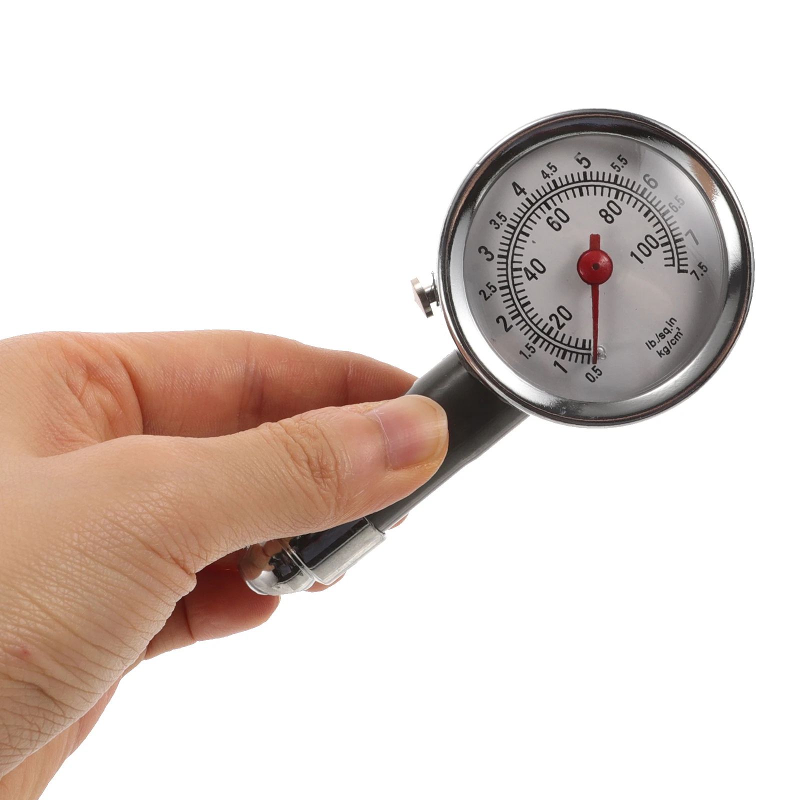 

Stainless Steel Tire Pressure Gauge Tyre Testing Device Monitor Precise Reading Long Life Durable Case Real