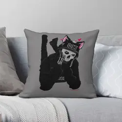 Call Of Duty Simon Ghost Riley Square Pillowcase Polyester Linen Velvet Creative Zip Decorative Throw Pillow Case Cushion Cover