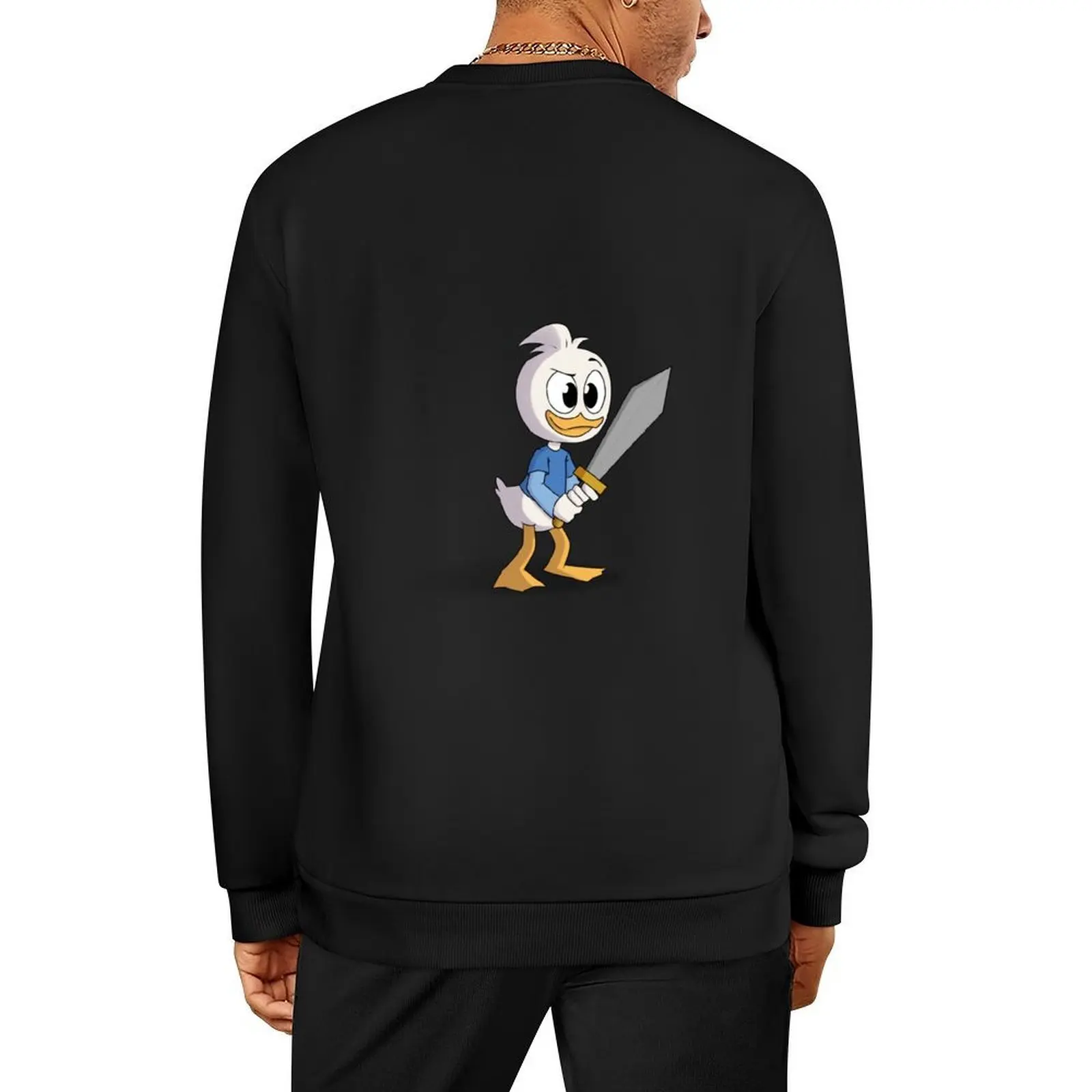 

Dewey Duck Pullover anime clothing korean style clothes clothes for men fashion men new sweatshirts
