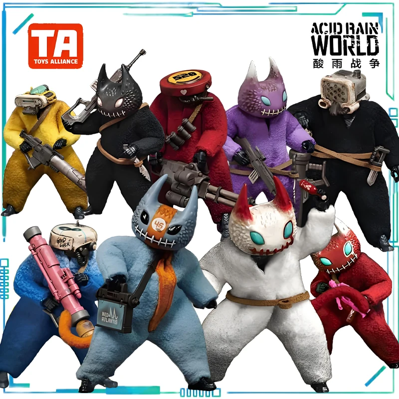 

TOYS ALLIANCE Original Acid Rain War Series Luge People Combination Movable Finished Product Model Collectibles Boy's Gift