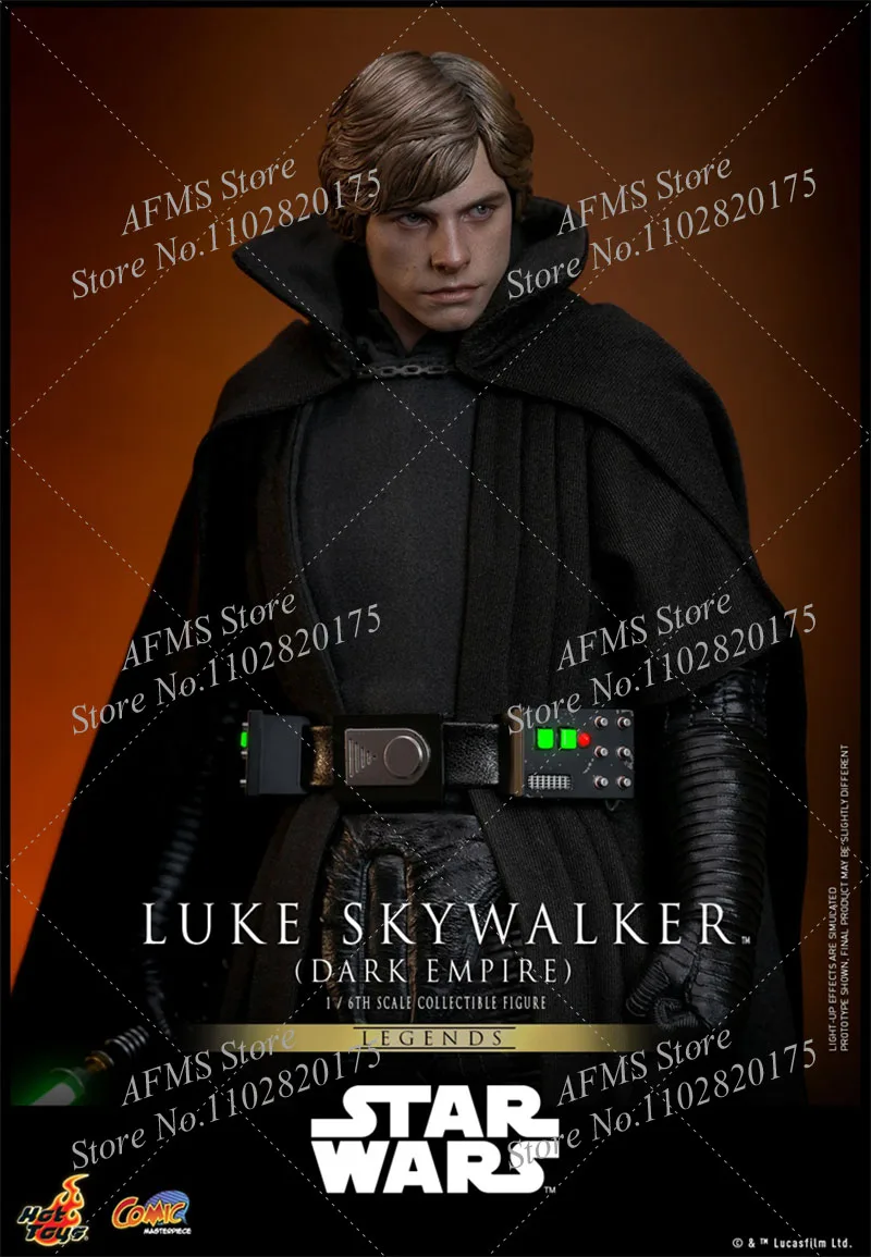 HOTTOYS CMS019 Figura colecionável em escala 1/6 Star Wars Luke Skywalker Império Escuro 12 Polegadas Homens Soldado Bonecos modelo de figura de ação