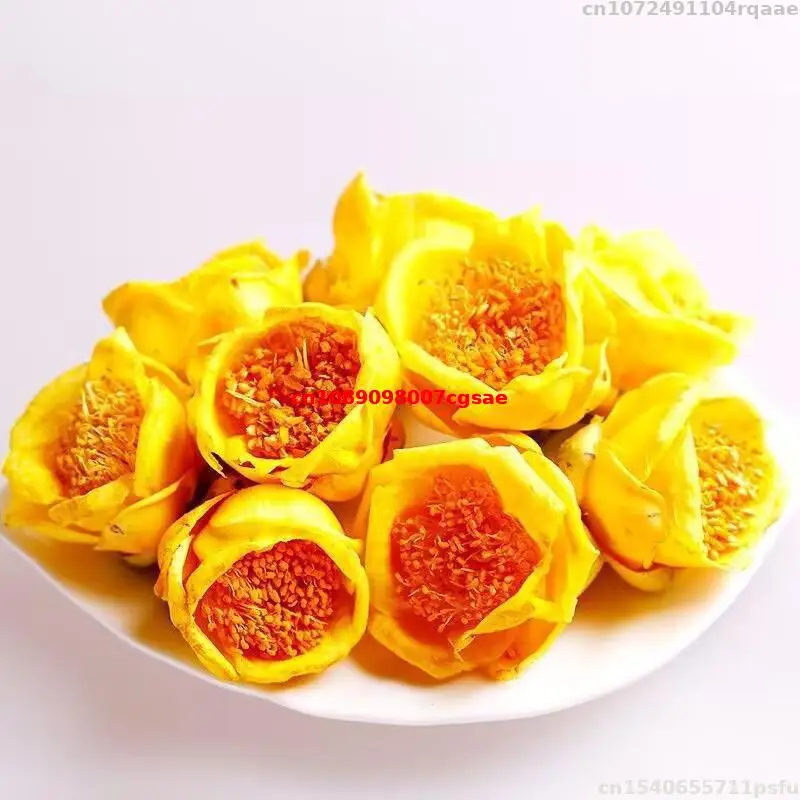 Natural Dried Golden Flower Camellia Petelotii (merr.) Sealy Dried Flower For Soap Wedding Candle Decorative Mix Flower Material