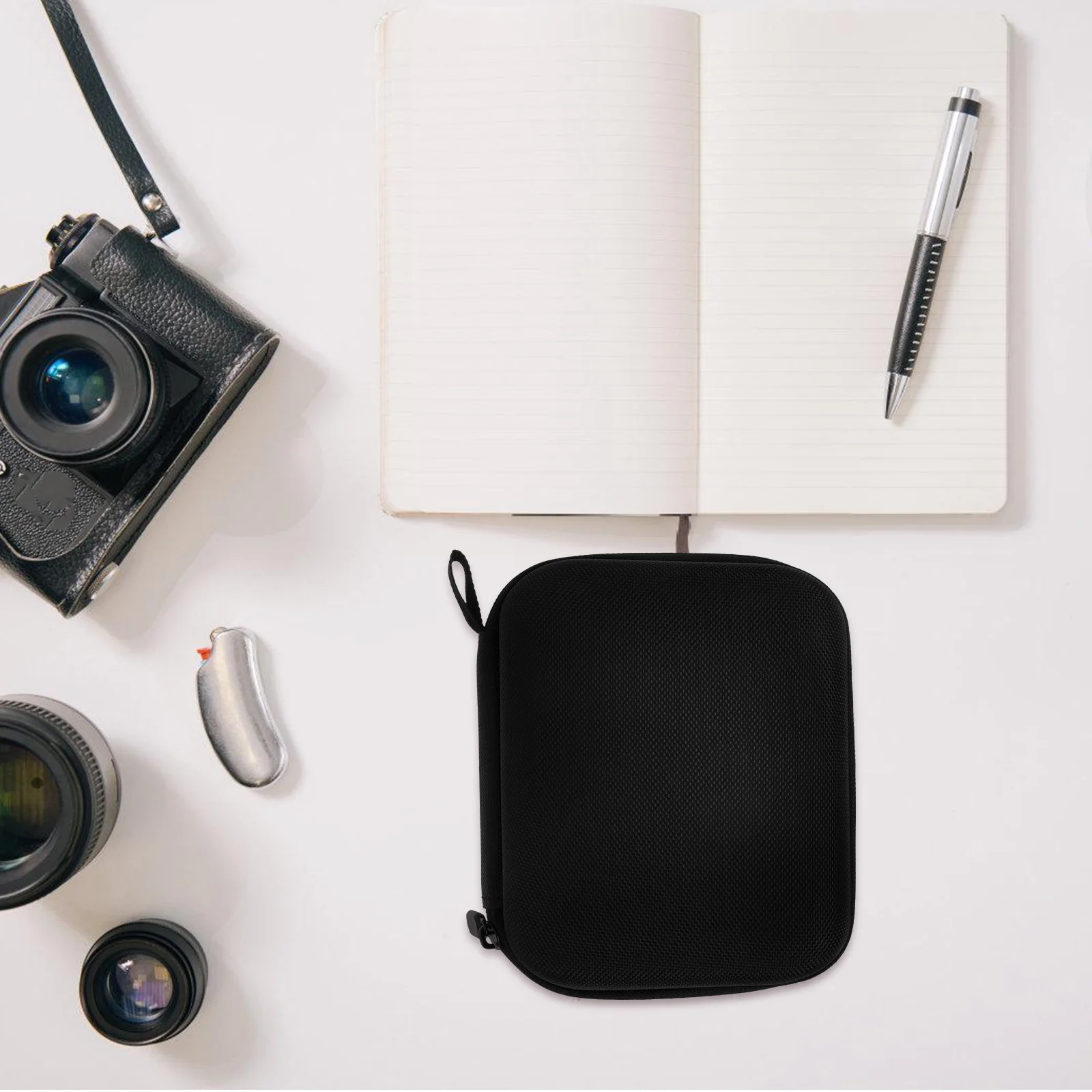 حقيبة تخزين كاميرا الحركة إيفا هارد شل منظم محمول مقاوم للماء مقصورة متعددة لمعدات التصوير الفوتوغرافي للسفر في الهواء الطلق #5