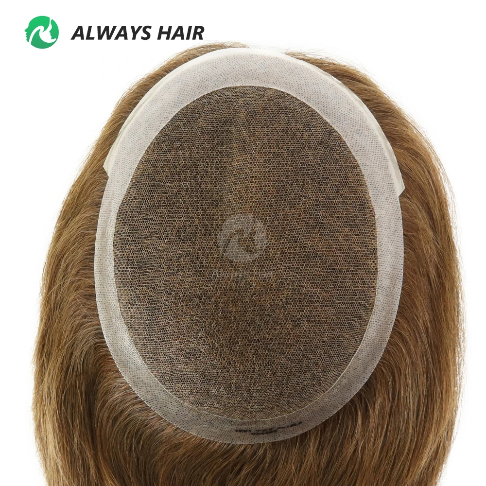 Alwayshair -16 "أستراليا قاعدة الشعر القبعات العالية للمرأة 7x9 الدانتيل و بو البرازيلي الشعر البشري القبعات العالية خصلات الشعر للسيدات