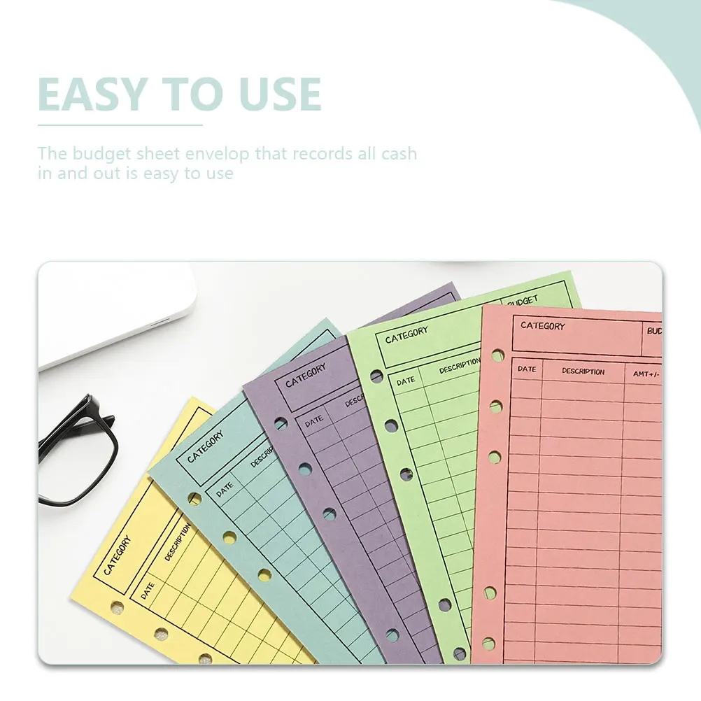 

12 шт., набор конвертов с цветными карточками, листы для отслеживания денег, портативный бюджетный органайзер, принадлежности для слепок, печать