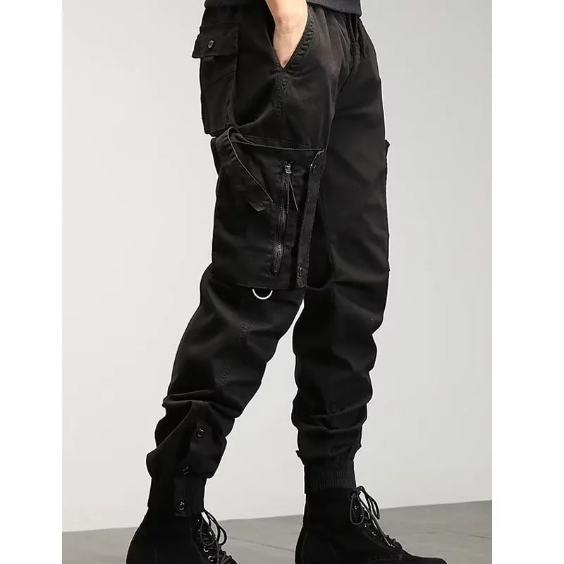 Neue Frühlings-und Herbst modemarke japanische Retro High Street Straight Leg lose und vielseitige schöne Herren Workwear Hosen