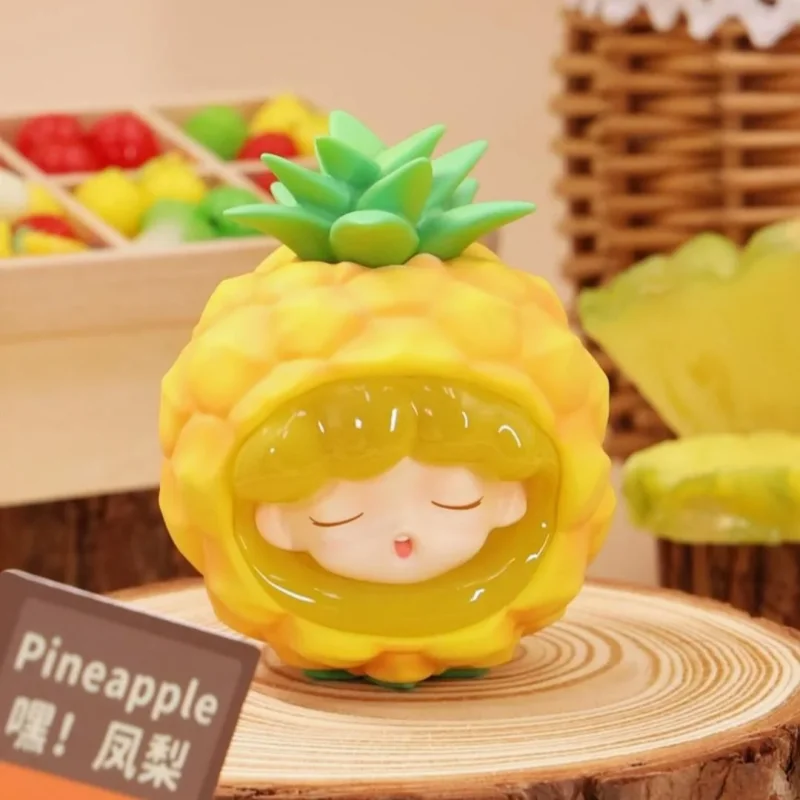 

Подлинная серия Yumo Fruit Market, мини-слепая коробка, украшение для рабочего стола, изысканные и интересные игрушки, загадочная коробка-сюрприз Kawaii