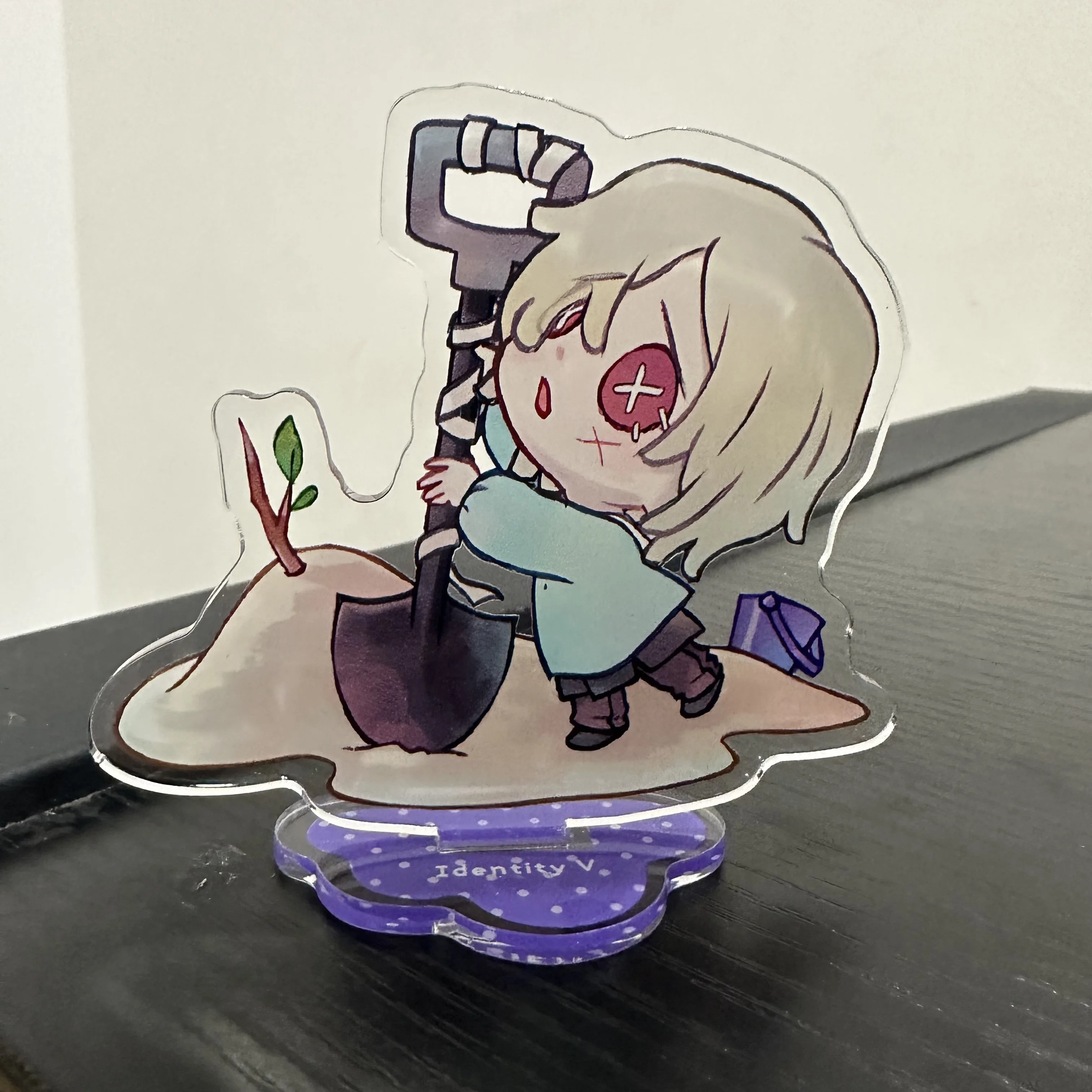 Game Identity Ⅴ Figures Aesop Carl Andrew Kreiss Frederick Kreiburg Cosplay Acrylic Stand Model Plate Desk Decor Standing Sign