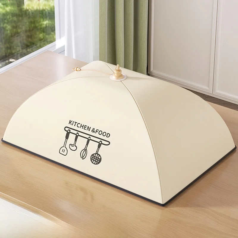 

Новая утепленная крышка-покрывало для еды 2025 года для домашнего использования, зимняя, для остатков еды, складная, для хранения на кухне, пылезащитная, как скатерть