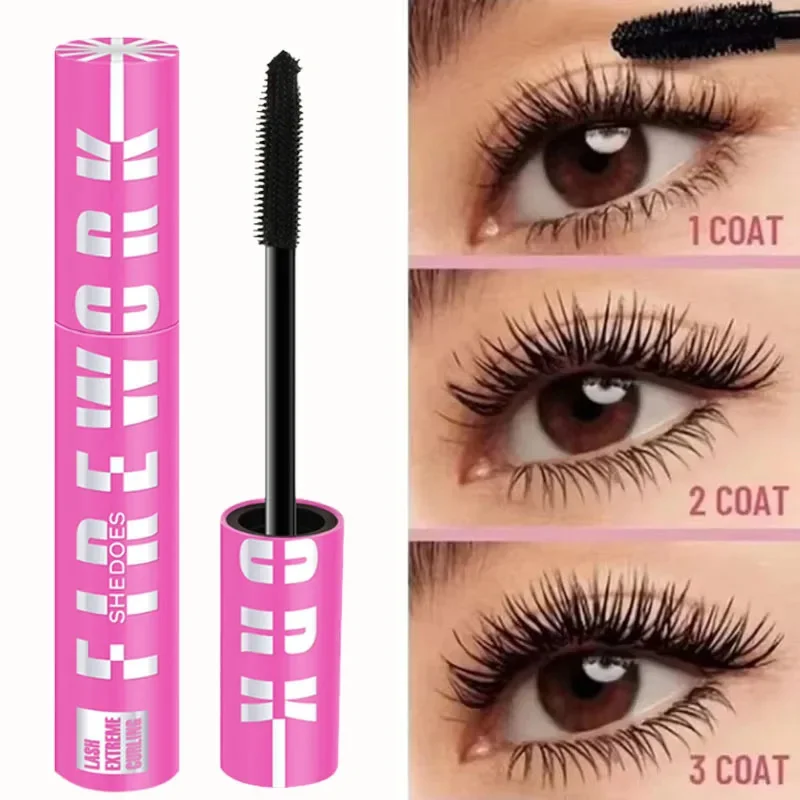 Mascara imperméable pour allonge les cils, longue durée, soyeux, Extension de cils noirs, maquillage, beauté des yeux, cosmétique coréen