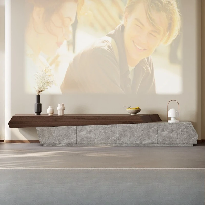 

240Cm Organizer Tv Table Design Simple Storage Hotel Entertainment Tv Cabinet Living Room Mueble Para Televisor Furnitures