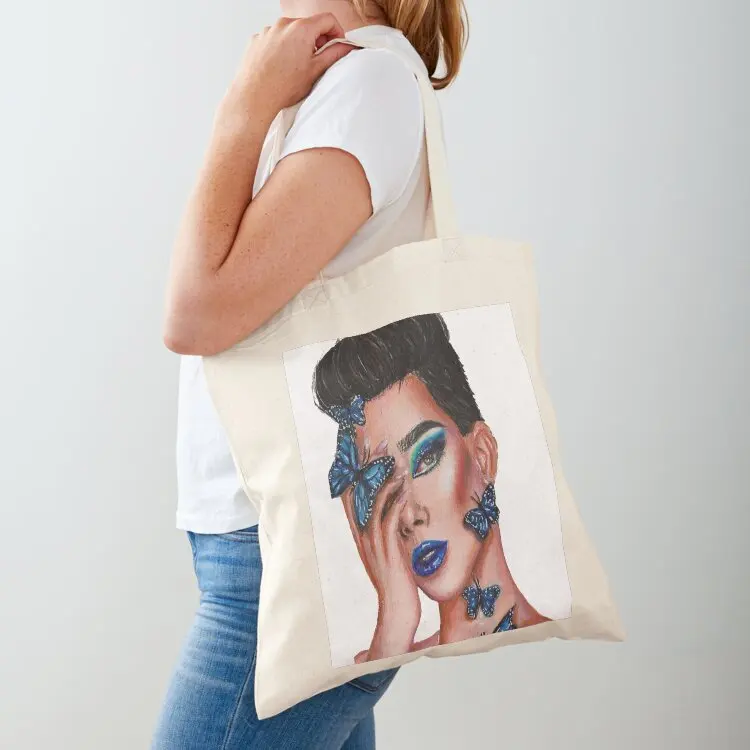 

James Charles: Butterfly Tote Bag canvas tote Shopper handbag Handbags women hand bags