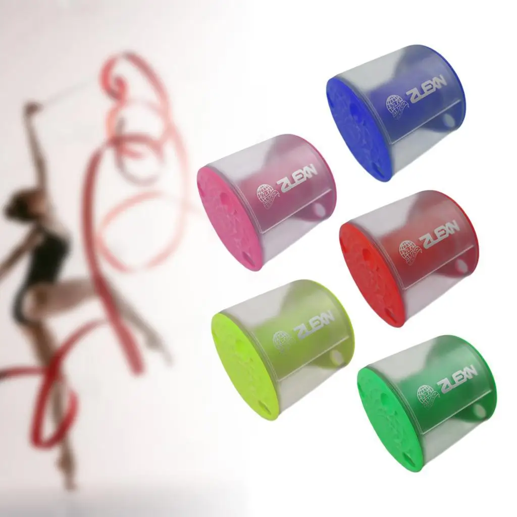 

Rhythmic Gymnastics Ribbon Storage Clear View Easy to Use Artistic Gymnastics Dispenser Organizer Roller Winder Dance Ribbon Box