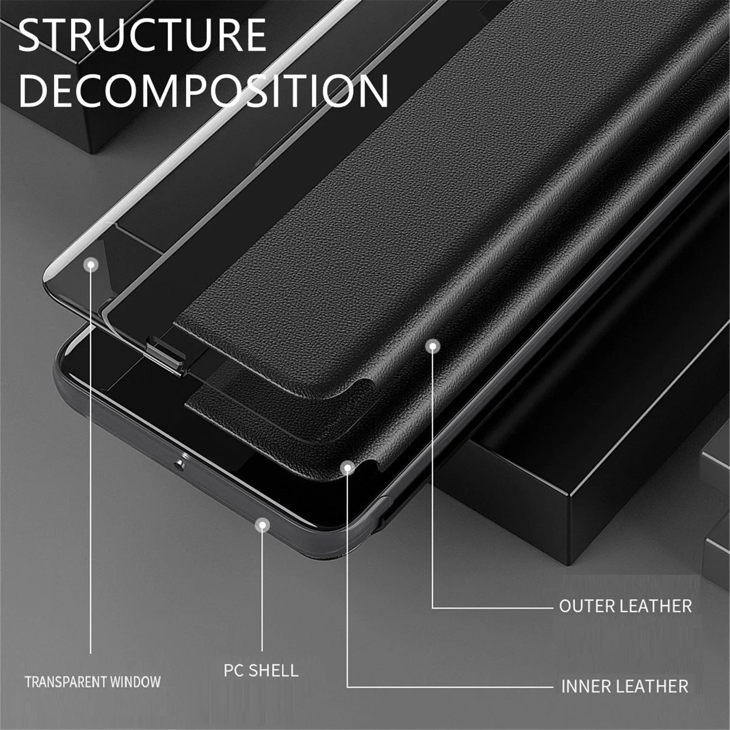 Flip Case For Huawei P20 P30 P40 Pro Mate 60 Pro Honor X7 X8 X9  90 Lite Magnetic Leather Holder Wallet Stand Book Phone Cover