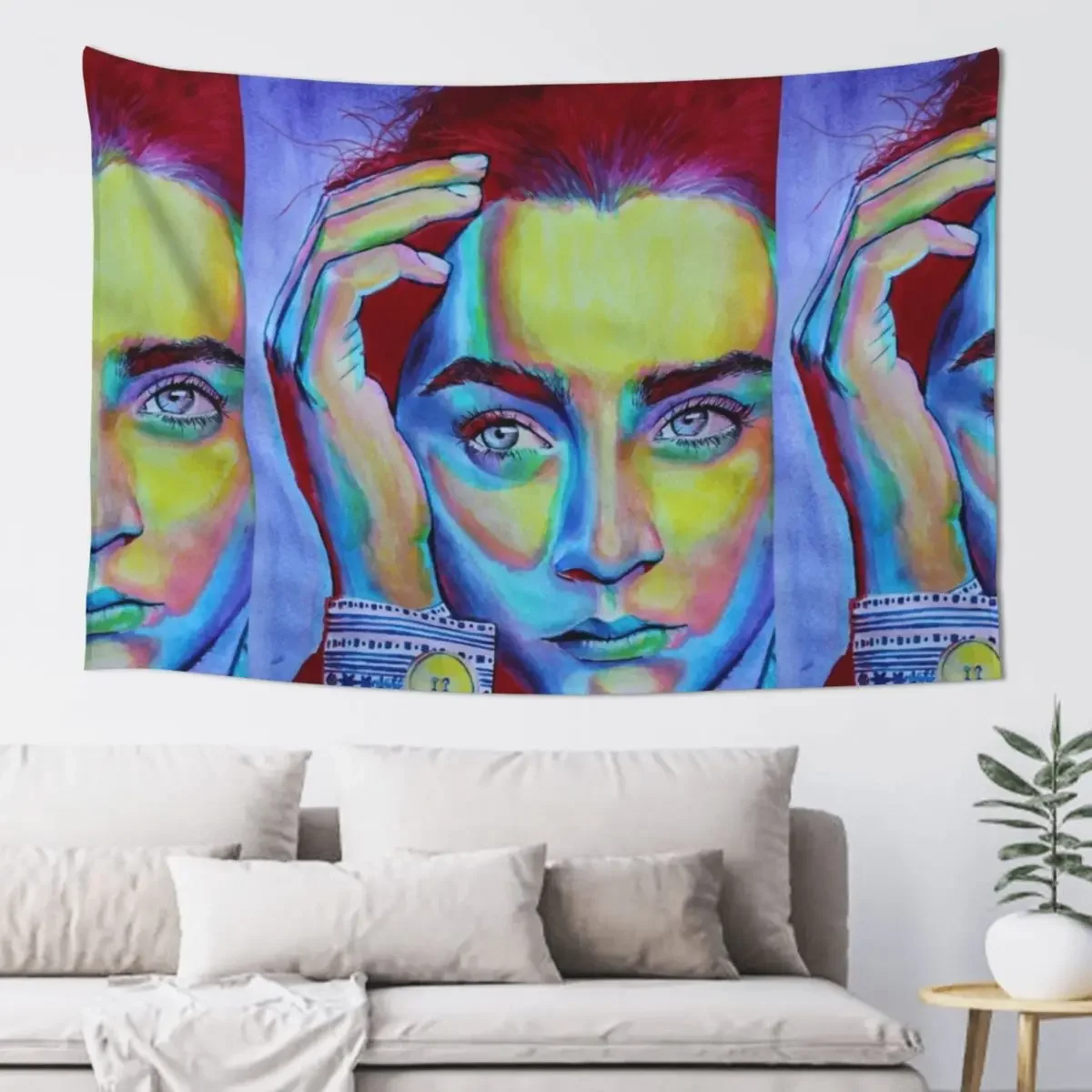 

Saoirse Ronan Tapestry Decorative Wall Murals Wall Hanging Wall Decoration Room Decoration Home Tapestry