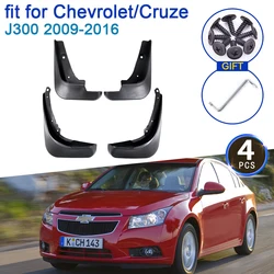 for Chevrolet Cruze J300 2009 2010 2011 2012 2013 2014 2015 2016 Mud Flaps Splash Guards Flap Mudguards Fender Front Accessories