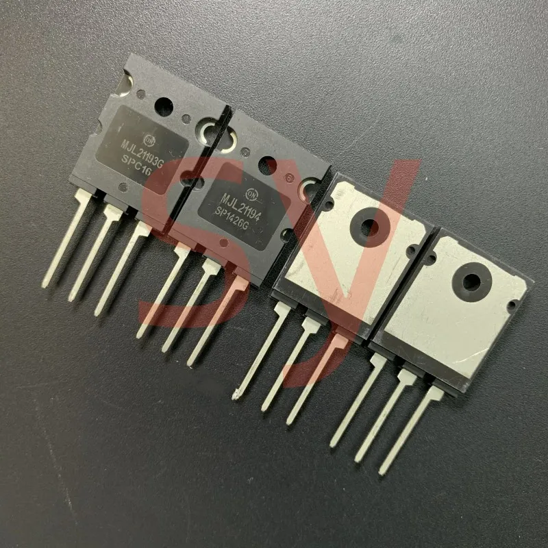 

5PCS MJL21193 MJL21194 MJL21193G MJL21194G MJL21195 MJL21196 TO-3PL High Power Tube Audio Transistor CHIP IN STOCK