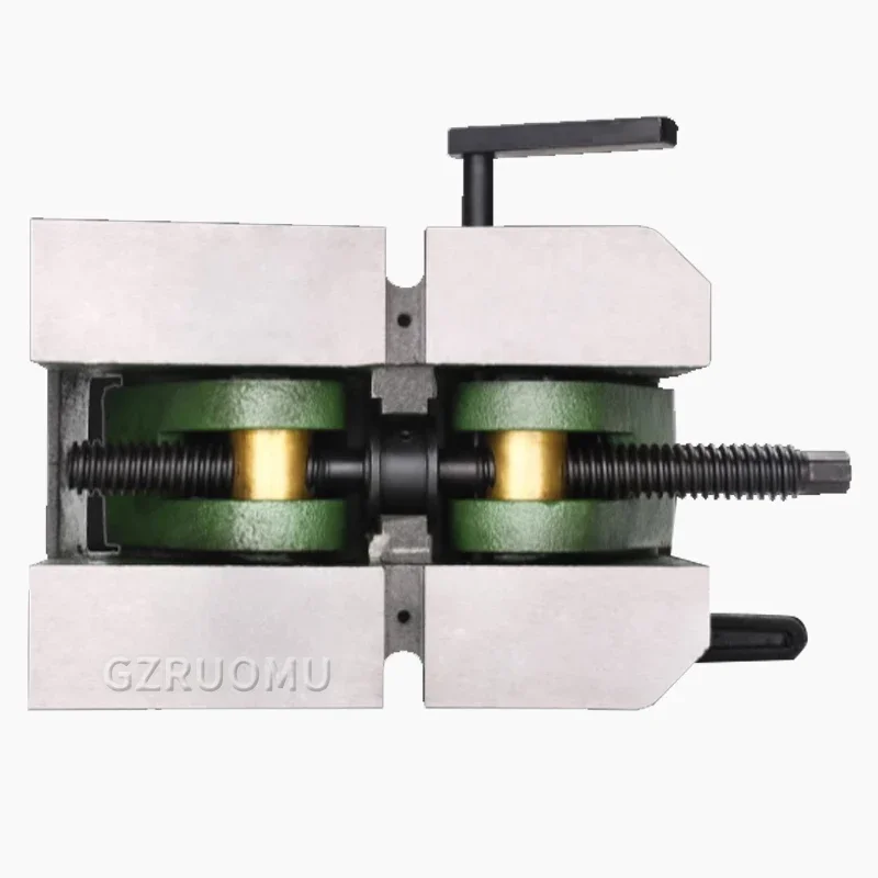 3  Inch High Precision Milling Machine Vise Cylindrical Center Type with Vertical and Horizontal V - Grooves Flat Pliers Suit