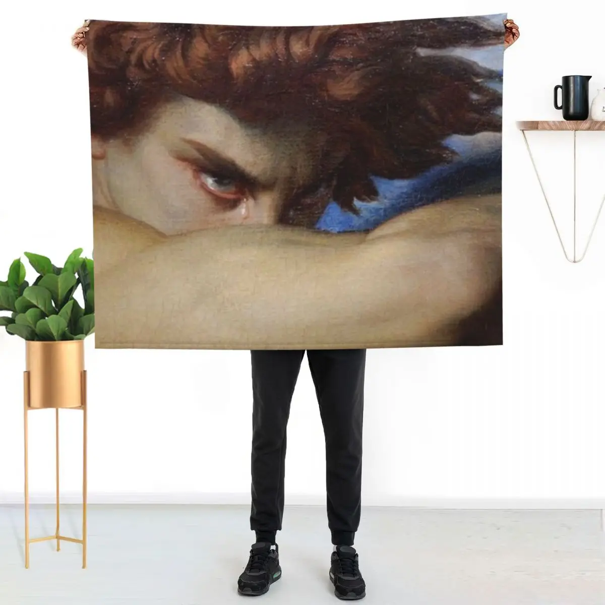 Плед Fallen Angel от Alexandre Cabanel, всесезонное мягкое и легкое одеяло для дома