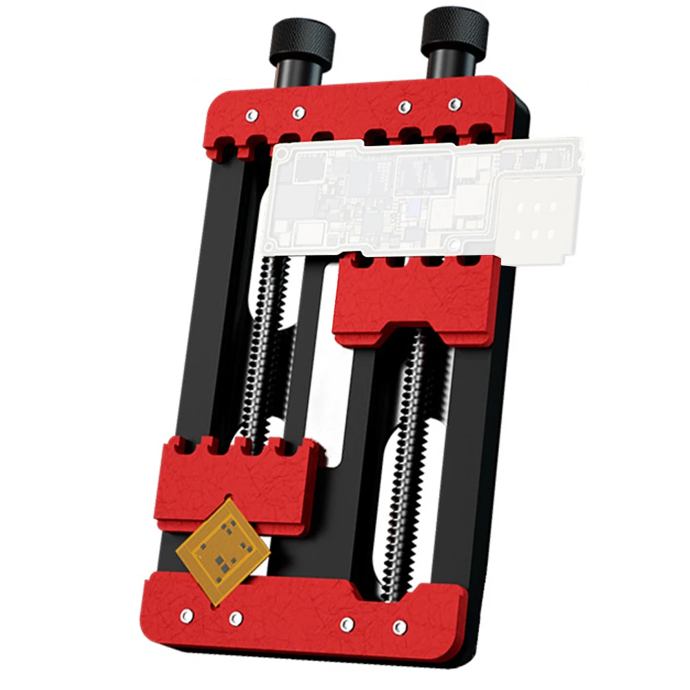 Enhanced Stability Clamp Pcb Fixing Tool Double Bearing Mechanism High Temperature Resistant Stable Platform Design