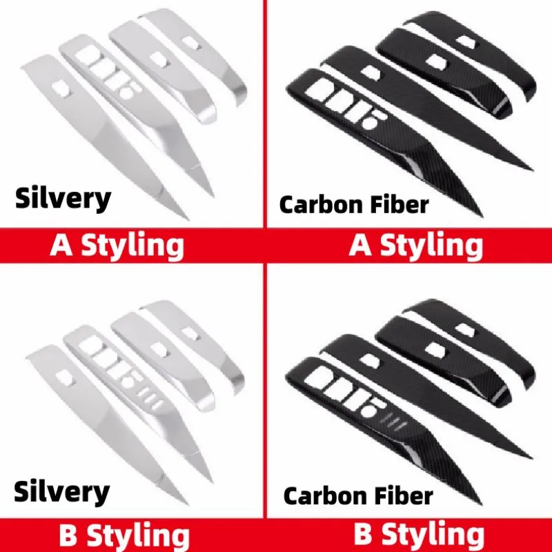 

For Toyota Camry 70 XV70 2018~2023 Hybrid Car Front Rear Door Armrest Control Panel Window Lifter Switch Bezel Cover Accessories