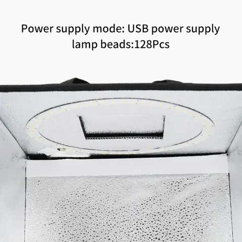 SH 30 cm bordslampa för fotostudio med 6 färgbakgrunder, bärbar ljuslåda för fotostudio, mjukt tält 8 best sales studio fotolåda - №8