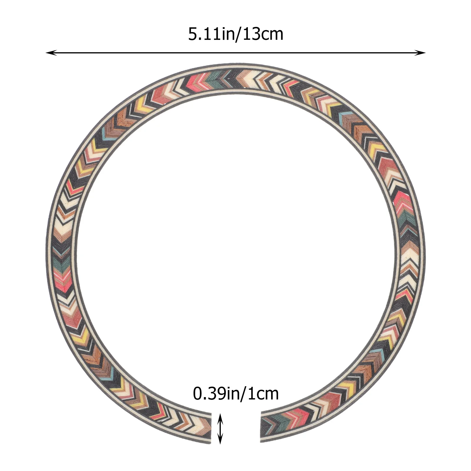 Guitar Decoration Accessories Acoustic Stickers Classical Inlay Sound Hole Rosette Decals