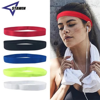 1 pieza, diadema para hombres y mujeres, bandas deportivas para el sudor, protección para la frente, correr, Fitness, Yoga, tenis, banda elástica para el sudor, nueva moda