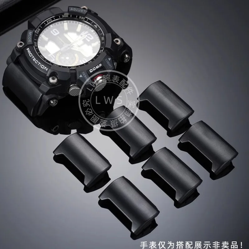 For Casio GG-1000 GWG-100 GSG-100 Small/Little Mud King Strap 24mm Watchband Modified Adapter Accessories Connector with Tools