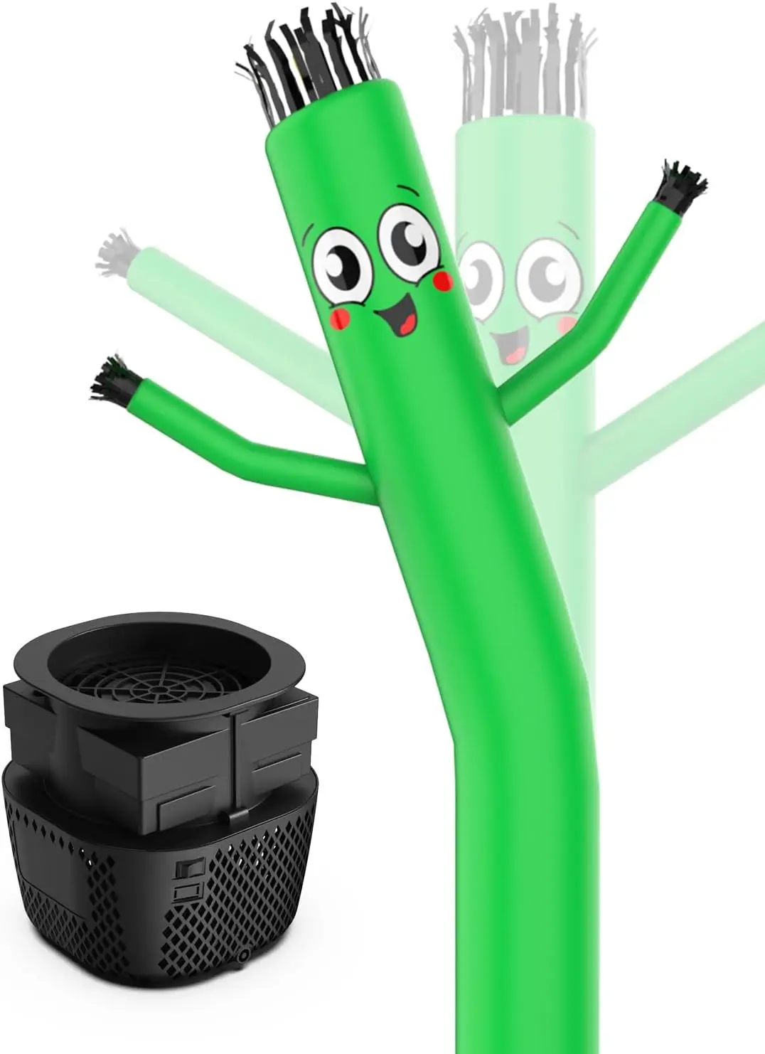 

6 FT Tall Wacky Waving Inflatable Tube Guy with Blower for Outdoor Decoration, Mall Opening, Business Advertising in Green
