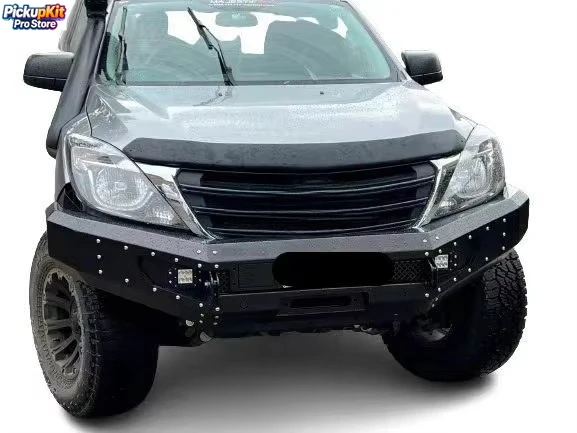 

High Quality Heavy-Duty Steel Bull Bar Front Bumper with Winch Mount for BT-50