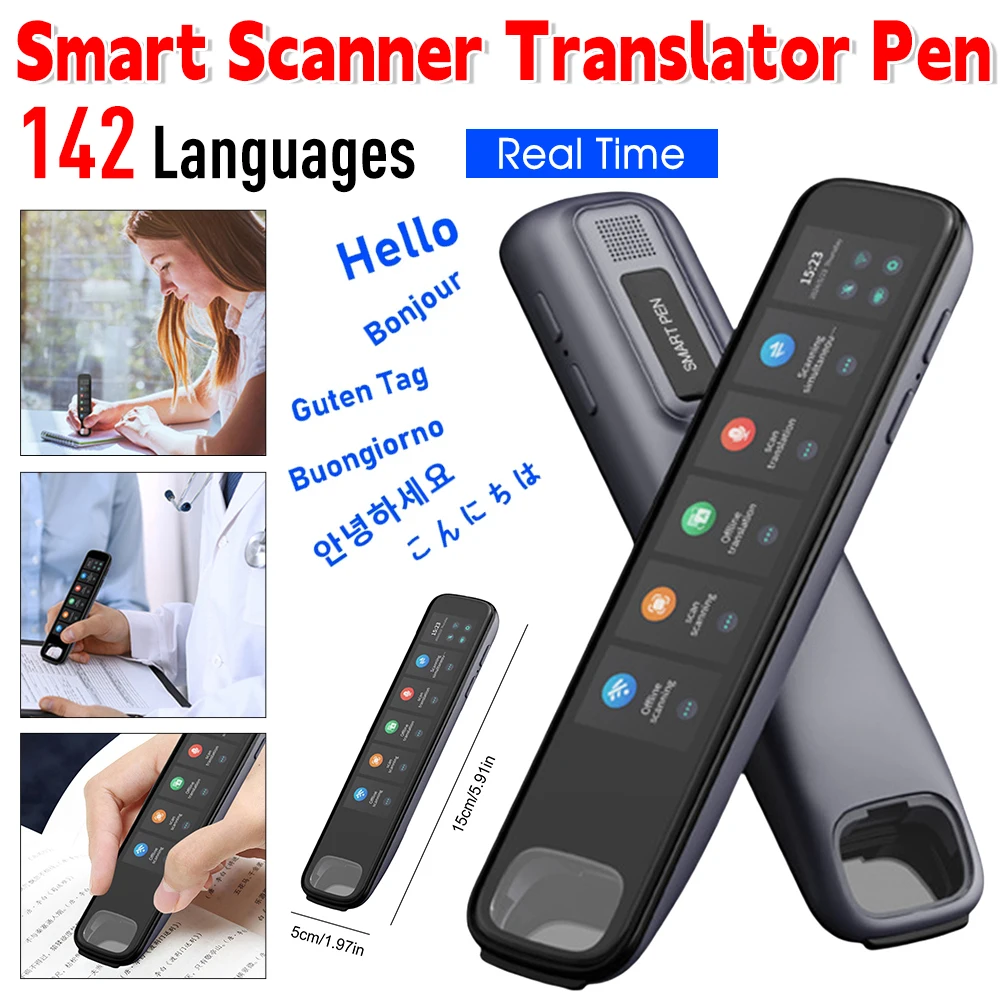 

Ручка-перевод 122, сканер языка, переводчик в реальном времени, интеллектуальный переводчик для сканирования текста, чтение, переводчик для учителя, студента