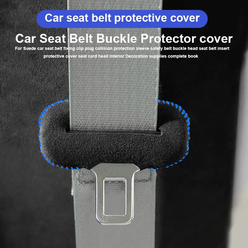 Car Safety belt cover Interior accessories For Hyundai I10 I20 I30 for Kia K2 K5 Rio Sportage Fiat 500 Toyota RAV4 Carola Camry