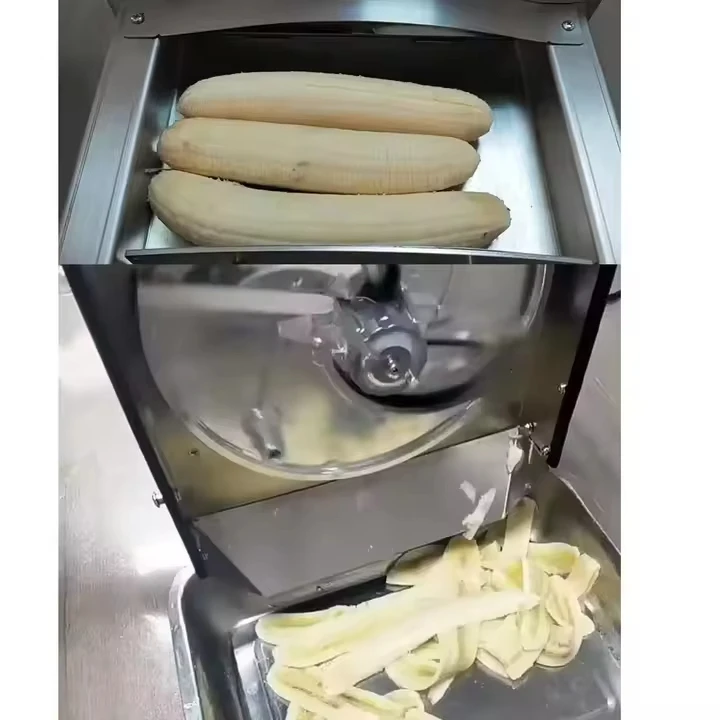 

2026 Thickness Adjustment Blade Cutting Slicing Plantain Chips Lemon Fruit Slicer Machine 1-10mm Banana Julienne Slicer Machine