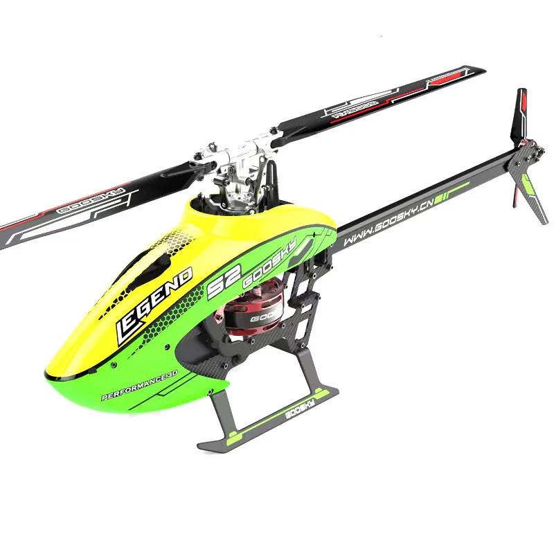 Goosky S2 Remote-Controlled Helicopter 3d Stunt Model Dual Brushless Direct Drive 6-Channel Remote-Controlled Aircraft Gift